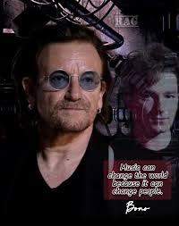 Happy Birthday to Paul Hewson aka Bono from U2, born 5/10/60. [photos taken  at The Capitol Theatre, Passaic, NJ