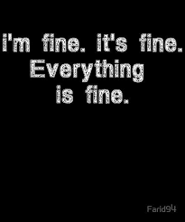 Sleity women it's fine i'm fine everything is fine shirt cute sayings short sleeve graphic funny tee tops sweatshirt. It S Fine I M Fine Everything Is Fine Funny Sayings Gift Idea Everything Is Fine Funny Quotes Great T Shirts