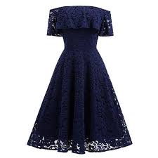 Women S Elegant Lace Off Shoulder Knee Length Dress S 2xl 5 Colors Sleeveless Lace Dress Cocktail Dress Prom Short Lace Dress