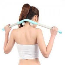 1 Roller Stick On Neck Turn Your Head 10 Degrees To The Right And Slide The Muscle Roller Stick On The Massage Ball Trigger Points Massage Ball Neck Massage