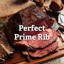 Prime rib, also known as standing rib roast, is a choice cut of beef. Perfect Prime Rib Menu Serious Eats