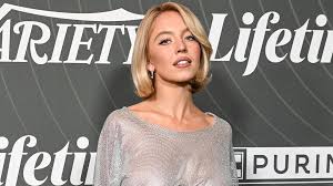 Sydney Sweeney Channels the Most Glamorous Wet T-Shirt Contest in a Liquid Chainmail Dress