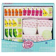 Baby Alive Doll Food Diapers Super Refill Pack Baby Alive Doll Clothes Baby Alive Dolls Baby Alive