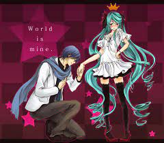 World Is Mine Kaito Shion And Hatsune Miku Hatsune Miku World Is Mine Vocaloid Hatsune Miku
