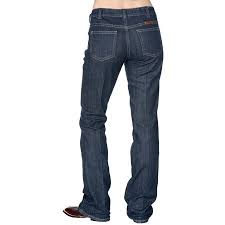 Cowgirl Tuff Co Womens Just Tuff Medium Riding Jeans