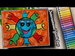 Maybe you would like to learn more about one of these? How To Make Poster On International Youth Day International Youth Day Drawing Easy Poster Youtube
