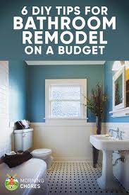 9 Tips For Diy Bathroom Remodel On A Budget And 6 Decor Ideas Diy Bathroom Remodel Small Bathroom Diy Diy Remodel