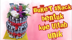 Terlalu banyak beras lontong menjadi keras bahkan tidak jadi (bagian tengah. Cara Membuat Money Cake Dari Snack Kue Ulangtahun Dari Snack Isi Uang Youtube