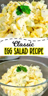 Eggjellyfishdiet Classic Egg Salad Recipe Best Egg Salad Recipe Classic Egg Salad