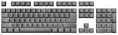 Click on eng icon on the bottom right side of the screen. Korean Keyboard Top View Of Keys From A Black Classic Desktop Keyboard Isolated On White Full Alphabet And Numbers High Resolution Image Clipping Path Included Stock Photo Picture And Royalty Free Image