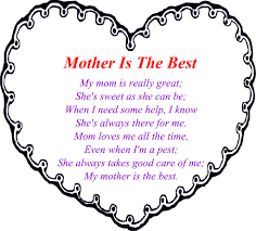 Mother Is The Best Poem Happy Mothers Day Poem Mother Poems Mothers Day Poems