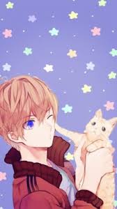 Tons of awesome cute anime boy wallpapers to download for free. Anime Animeboy Animewallpaper Kawaii Cat Iphonewallpaper 700x1242 Wallpaper Teahub Io