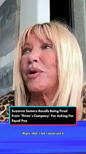 Suzanne Somers Talks Leaving 'Three's Company' and Equal Pay in the 70s