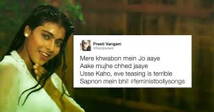 Feministbollysongs On Twitter Are Smashing Sexism And Patriarchy Youth Ki Awaaz Ek garam chai ki pyali film: sexism and patriarchy