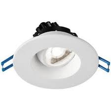 Microtask 4 gimbal 3000k 11w canless led downlight. Lotus Led Lights 3 Inch Regressed Round Gimbal Led Downlight 38 Ohbulbs Com