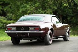 Image result for Cordovan Maroon 1968 Camaro