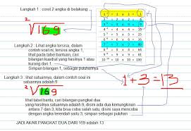 Sebagai contoh, jika kita ingin mencari √(64), akar kuadrat dari 64, maka pikirkanlah 64 sebagai 8 2. Mencari Keliling Persegi Dengan Sisi Yang Tidak Diketahui Hasbullah Jaini Blog