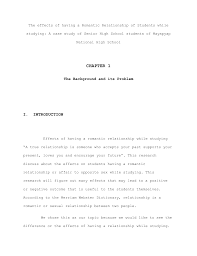 Understanding the role of digital media in adolescents' romantic relationships is essential to the prevention of digital dating violence. Effects Of Having A Romantic Relationship While Studying