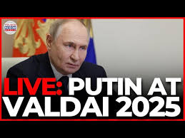 Putin's Aggressive Valdai Address 2025: Russia Vows to Crush Sanctions and  Western Control - YouTube