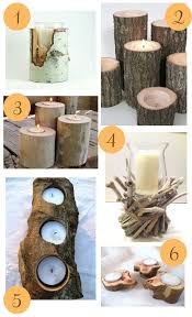 Etsy Roundup Rustic Wooden Candleholders Wooden Candle Holders Diy Candles Wood Crafts