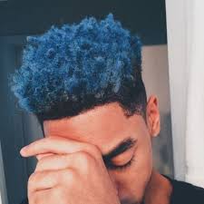 This stuff's ammonia free and serves to lift the cuticle, allowing the color to deposit inside the strand, stevens says. Popular Curly Hairstyles For Black Men Stylendesigns