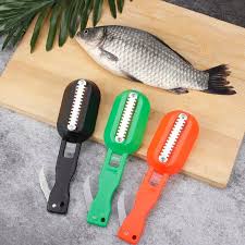 Poisson Echelle Grattoir Poisson Couteau Accessoires De Cuisine En Acier Inoxydable Plastique Cuisine En Acier Inoxydable Ustensile Cuisine Accessoires Cuisine
