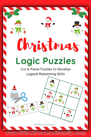 The spruce / madelyn goodnight if you're planning a holiday trip, or just expect to spend a lot of time indoors this. Christmas Math Logic Puzzles Sudoku Inspired Printable
