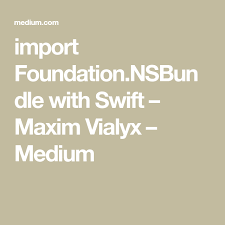 Ios Foundation What Is Nsbundle With Images Foundation Development Swift