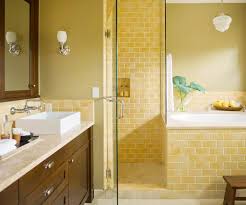 Such as it is simple to design your bathroom much more elegant and warm with it. Yellow Bathroom Decorating Design Ideas Better Homes Gardens