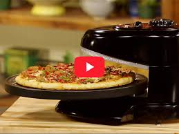 Black Rotating Pizza Oven | Presto® | Everything Kitchens