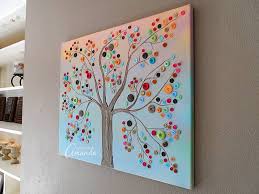 Check spelling or type a new query. Button Tree A Beautiful Canvas Project Full Of Vibrant Colors