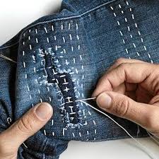 Visible mending: it's sew simple to give your wardrobe an eco-chic edge
