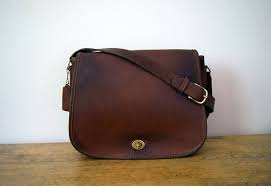 Coach Black And Brown Purse Reserved Vintage Coach Ranch Bag 9852 Dark Brown British Etsy Brown Leather Bag Ranch Bag Bags