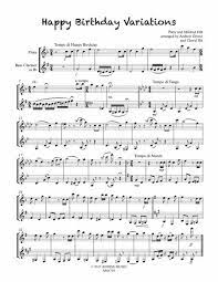 Classical sheet music for flute pdf download. Happy Birthday Variations By Patty Hill Mildred Hill Digital Sheet Music For Score Download Print S0 207213 Sheet Music Plus