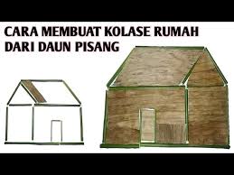 Maybe you would like to learn more about one of these? Cara Membuat Kolase Rumah Dari Daun Pisang Kering Youtube