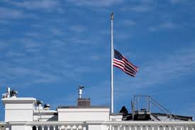 However, each country has its owns traditions and rules when it comes to flying the flag at. Why Are The Flags At Half Staff Donald Trump Makes Order After Death Of Former Representative John Dingell
