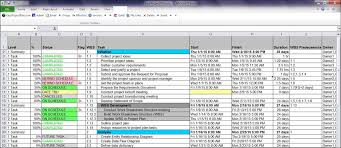 project plan template excel free download printable