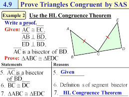 4 9prove Triangles Congruent By Sas Side Angle Side Sas Congruence Postulate If Two Sides And The Included Angle Of One Triangle Are Congruent To Two Ppt Download