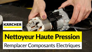 Remplacer Les Composants Electriques D Un Nettoyeur Haute Pression Karcher Youtube