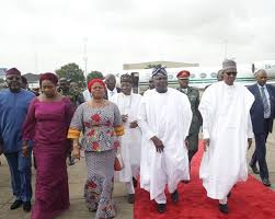 Just In President Buhari Arrives Lagos Photos Naija News