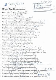 Cover Me Up Morgan Wallers Guitar Chord Chart Guitar Chord Chart Guitar Chords Music Chords