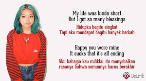 Death Bed Powfu Feat Beabadoobee Lyrics Video Dan Terjemahan Youtube