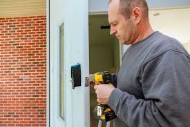 Commercial garage door installation
