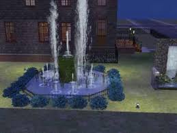 Invisible 4 Fountain Recolors Visible Water For Moveobjects On Cheat Code Water Sims Fountain