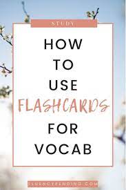 flashcards can be a very powerful tool for memorizing short snippets of information here s how to use fl study foreign language learning esl jobs