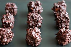 Rochers Chocolat Praline Au Thermomix Yummix Recette Rochers Chocolat Chocolat Chocolat Praline