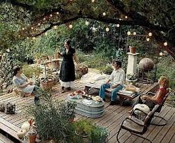 Turning Your Garden Into A New Living Room This Spring Deck Garden Garden Inspiration Outdoor Rooms