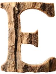 Wooden lettering adds unique decor to the home or craft project. Wooden Letter E Hanging Sign Personalizeddecoration Wall Decor Modern Wall Letters By Blancho Bedding Houzz