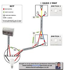 Two lights between 3 way switches (power via a switch) shown below are two fixtures between 3 way switches. Light Switch Wiring Diagram Multiple Lights Uk Hobbiesxstyle