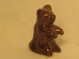 Artist, stone sculptor, chainsaw carver. Vintage Glazed Ceramic Mini Sculpture Figure Bear Animal Art Signed Cg Grizzly Ebay